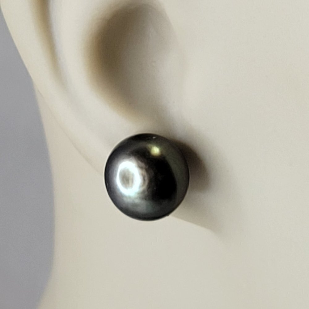 Genuine Pearl Earrings - Picture 2 of 11